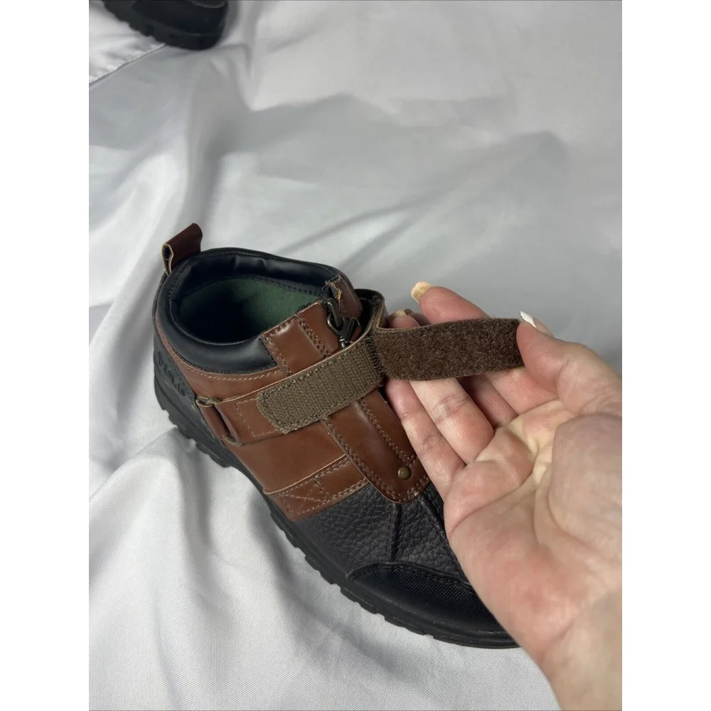 Polo by Ralph Lauren Boy's size 4 Leather upper Ralph Lauren Ankle boot